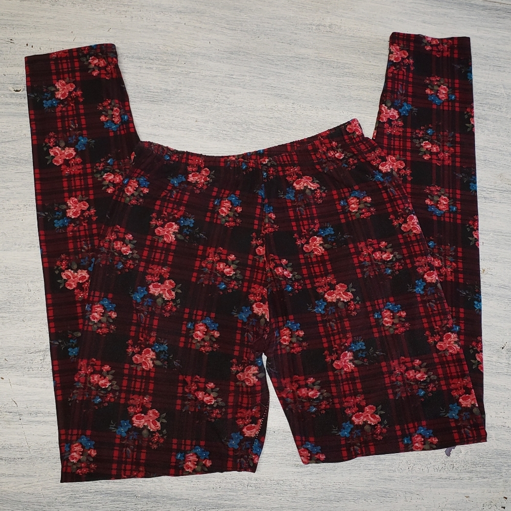 🌵Plaid Leggins